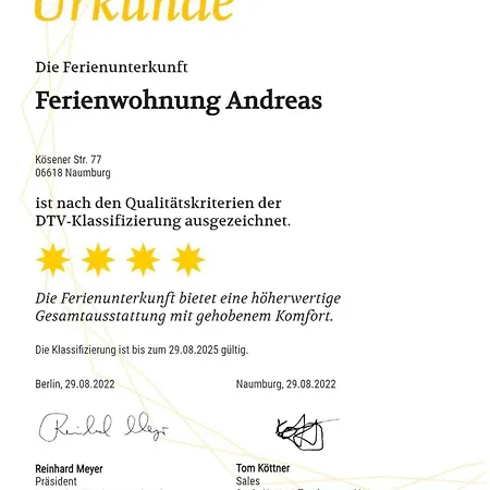 Lägenhet Andreas Naumburg (Saale)